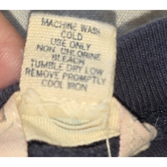 Vintage American Eagle A‎ Crewneck Sweatshirt Distressed Y2K 90s Womens L Faded - Picture 9 of 9